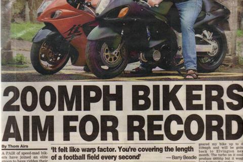 200mph bikers aim for record