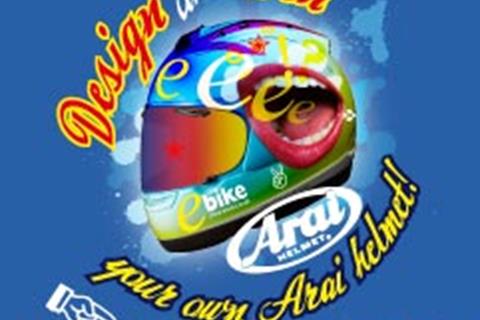 Design & win your own Arai helmet