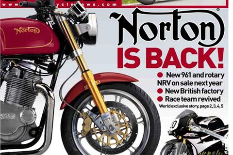 New MCN October 22: Norton reveals plans to build four new road bikes