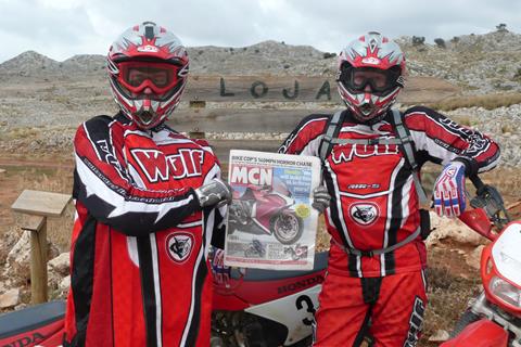 Trail riding in Spain with MCN