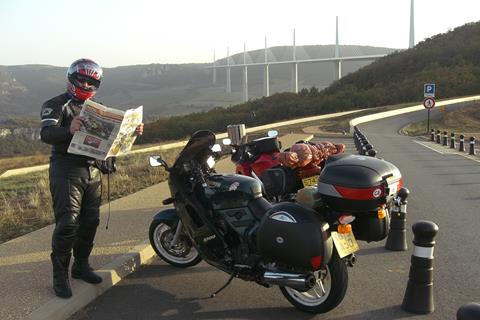 MCN at the Millau Bridge