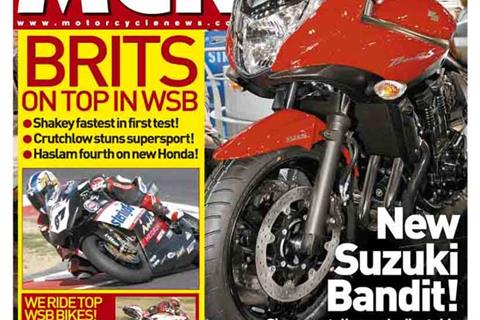 New MCN November 12: New Suzuki Bandit 650 revealed