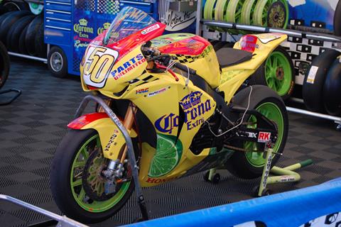 Superbike parts up for auction