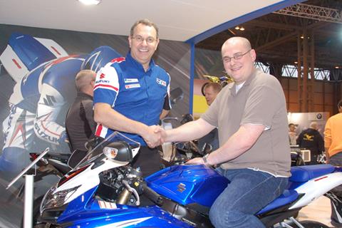 MCN reader wins Suzuki GSX-R600