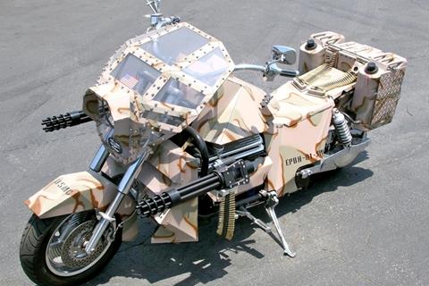 Armoured bike