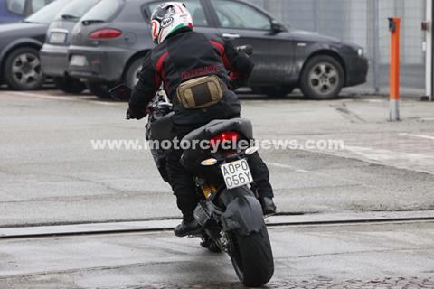 World exclusive shots of Ducati GS rival