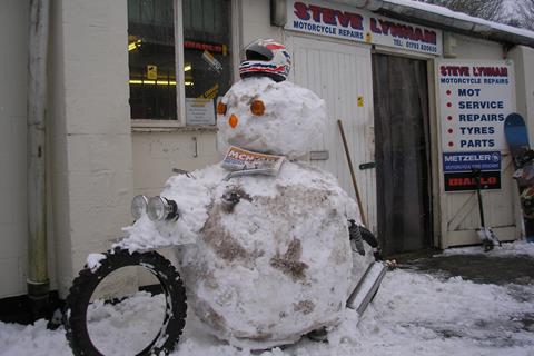 Snowbike!