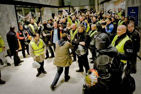 Parking protest storms City Hall