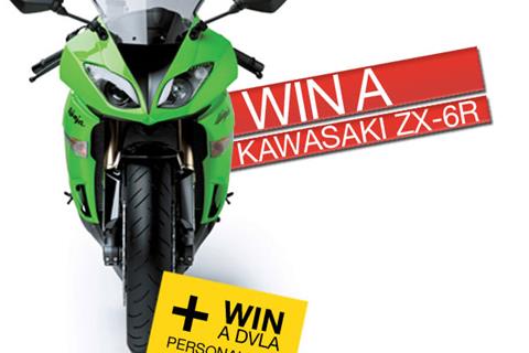 Win a Kawasaki ZX-6R and personal plate