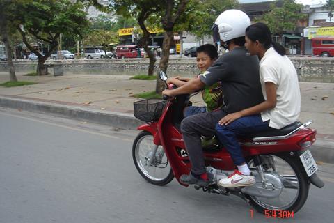 Kids on bikes