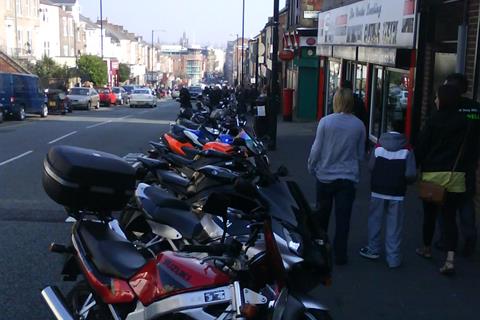 The famous Westgate Road in Newcastle