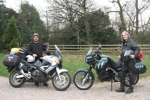 Born again bikers road trip for charity