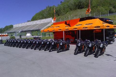 KTM puts 50% of workforce on part-time work