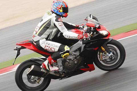 Aprilia RSV4 first ride