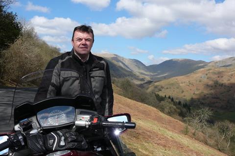 On the way up Kirkston Pass