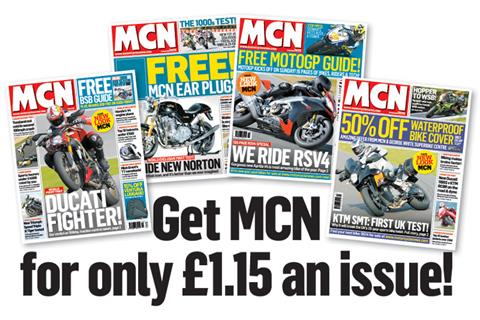 Get MCN for only £1.15 an issue!