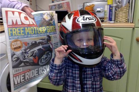 Our grandson and MCN