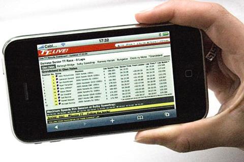 TT Live! - timing, news and results straight to your mobile