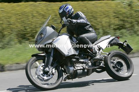 World First Ride: Evaproducts Track T800CDI diesel motorcycle