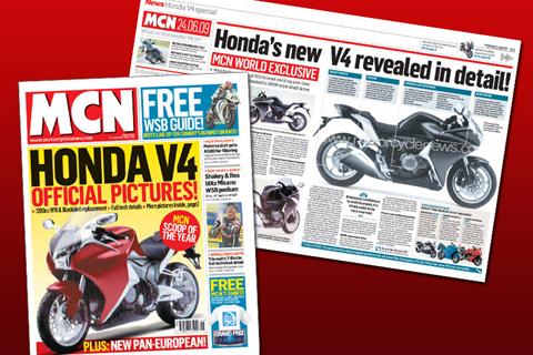 New MCN June 24: Honda V4 official pictures!