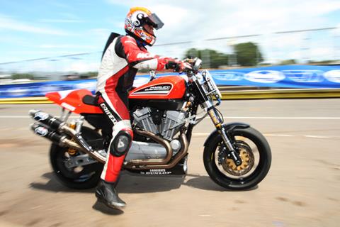 Harley-Davidson XR1200 race bike