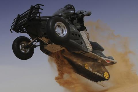 Skidoo/bike/quad thing is ultimate desert racer