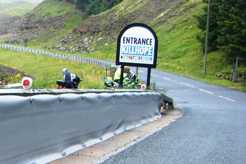 UK gets first bike friendly crash barriers