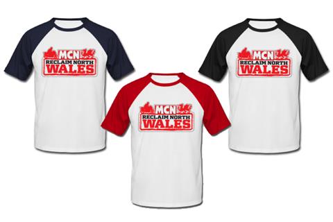 MCN reclaim Wales t-shirts available now