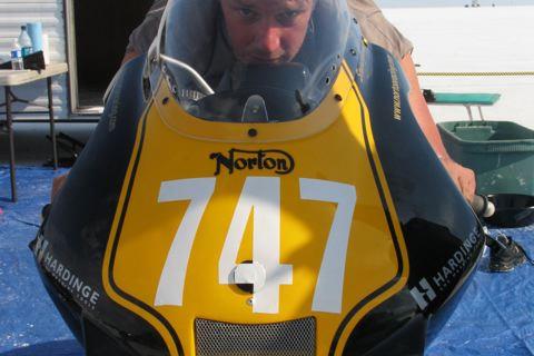 Norton at Bonneville blog: Day two