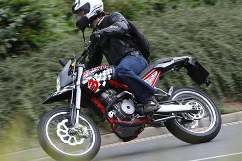 Blata Motard 125 first ride