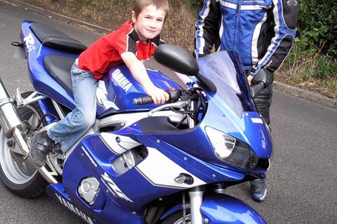 My nephew on my R6