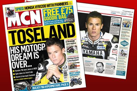 New MCN September 23: Toseland's MotoGP dream is over