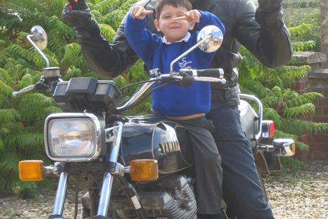 My son and my XS1100