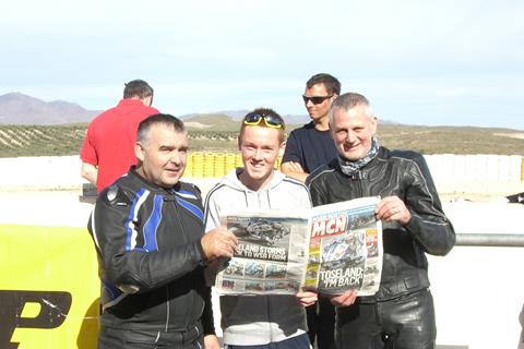 John, John and Bradley catch up with all the news at a recent track day in Almeria