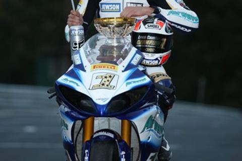 Camier’s Championship winning bike at NEC Show