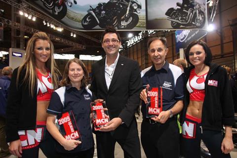 NEC Show: Yamaha R1 wins as MCN's Bikes of 2009 are revealed