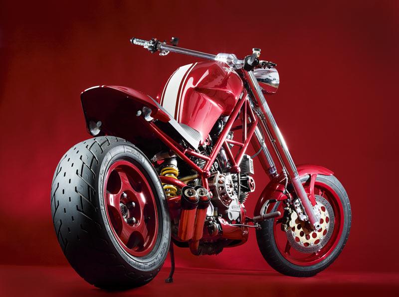 Ducati monster store chopper