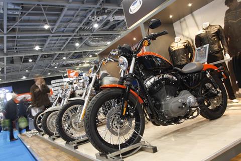 Honda and Harley-Davidson at London Motorcycle Show