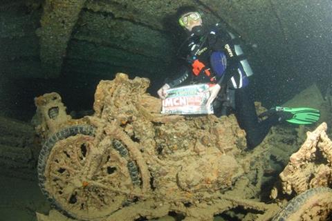 MCN in a shipwreck