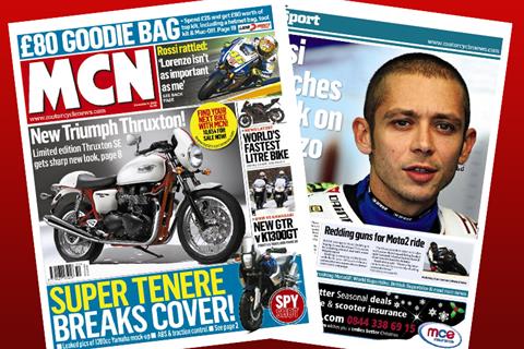 New MCN December 9: New limited edition Triumph Thruxton