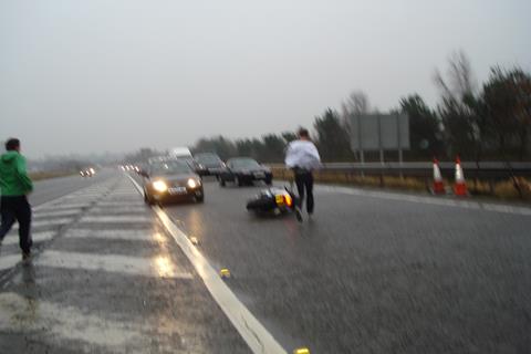 M40 bike crash