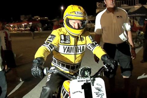 Video: Kenny Roberts and the TZ750 reunited 