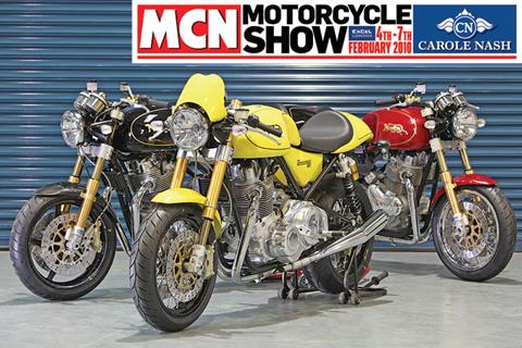 Carole Nash MCN London Motorcycle Show: See the new Nortons