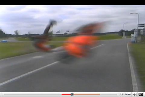 Scariest crash ever? 