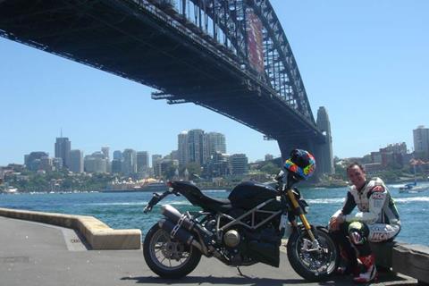 Australia Blog: Day 2 - Ducati Streetfighter in Sydney