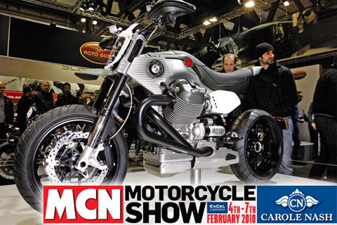 Moto Guzzi concept to star at the Carole Nash MCN show