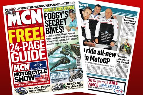 New MCN February 3: Foggy's secret bikes