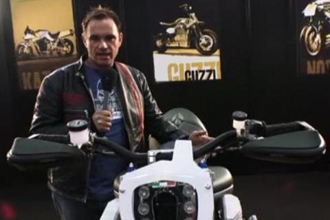 MCN Motorcycle Show Video: Moto Guzzi concept