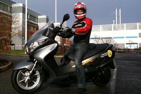 First Ride: Suzuki hydrogen fuel cell powered Burgman