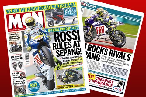 New MCN February 10: Rossi rules Sepang